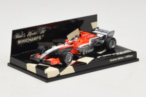 MF1 M16 #18 T. Monteiro MF1 Racing Showcar 2006 Minichamps 1:43 400060088 メタル - 画像 2/5