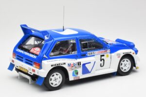 MG Metro 6R4 #5 T. Pond / R. Arthur Rally Monte Carlo 1986 Sun Star 1:18 5537 メタル - 画像 3/8