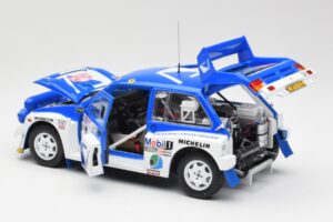 MG Metro 6R4 #5 T. Pond / R. Arthur Rally Monte Carlo 1986 Sun Star 1:18 5537 メタル - 画像 5/8
