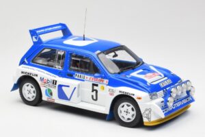 MG Metro 6R4 #5 T. Pond / R. Arthur Rally Monte Carlo 1986 Sun Star 1:18 5537 メタル - 画像 6/8