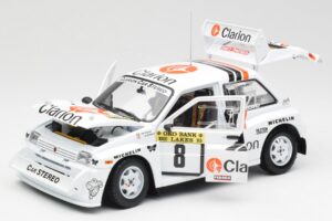 MG Metro 6R4 #8 P. Eklund / D. Whittock Rally Finland 1986 Sun Star 1:18 5536 メタル - 画像 2/8