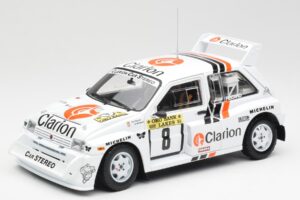 MG Metro 6R4 #8 P. Eklund / D. Whittock Rally Finland 1986 Sun Star 1:18 5536 メタル