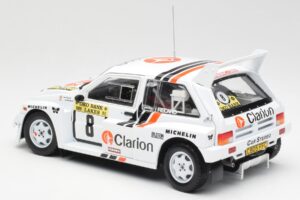 MG Metro 6R4 #8 P. Eklund / D. Whittock Rally Finland 1986 Sun Star 1:18 5536 メタル - 画像 7/8
