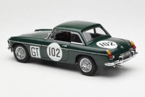 MGB GT Mk2 ニュルブルクリンク グリーン AUTOart 1:18 86781 メタル - 画像 7/8