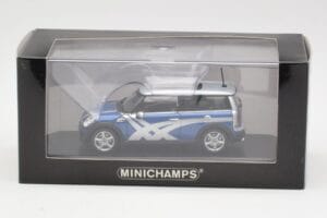 Mini Clubman R55 Cooper S Blue Metallic Onitsuka Tiger Minichamps 1:43 403138676 メタル - 画像 4/4