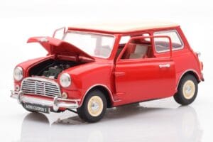 Mini Cooper 1275 S レッド Kyosho 1:18 8840 メタル - 画像 2/8