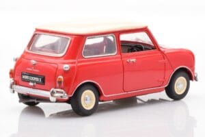 Mini Cooper 1275 S レッド Kyosho 1:18 8840 メタル - 画像 3/8