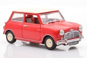 Mini Cooper 1275 S レッド Kyosho 1:18 8840 メタル - 画像 6/8