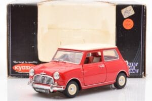 Mini Cooper 1275 S レッド Kyosho 1:18 8840 メタル - 画像 8/8
