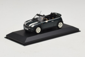 Mini Cooper カブリオレ グリーン ホワイトストライプ Minichamps 1:43 80420309093-R1 メタル - 画像 2/5
