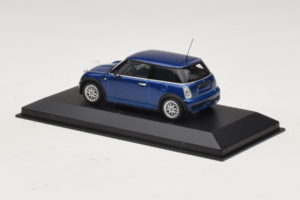Mini Cooper One R50 Aero ブルー Minichamps 1:43 431138270 メタル - 画像 3/4