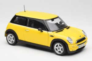 Mini Cooper One R50 エアロダイナミクスパッケージ イエロー Kyosho 1:18 80430148553 メタル - 画像 6/8