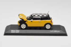 MINI One R50 イエロー Minichamps 1:43 431138104 メタル - 画像 2/5