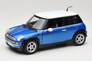 Mini Cooper R50 ブルー ホワイトルーフ Mondo Motors 1:18 MINI004 メタル