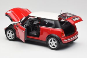 Mini Cooper R50 レッド Maisto 1:18 31619 メタル - 画像 7/8