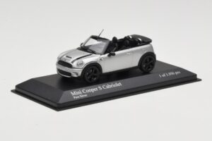 Mini Cooper S R57 カブリオレ シルバー Minichamps 1:43 431138830 メタル - 画像 2/6