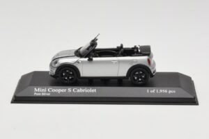 Mini Cooper S R57 カブリオレ シルバー Minichamps 1:43 431138830 メタル