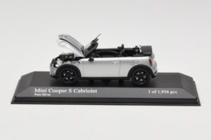 Mini Cooper S R57 カブリオレ シルバー Minichamps 1:43 431138830 メタル - 画像 5/6
