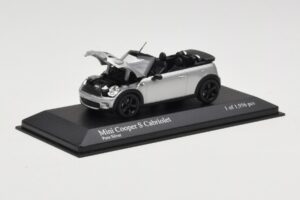 Mini Cooper S R57 カブリオレ シルバー Minichamps 1:43 431138830 メタル - 画像 6/6