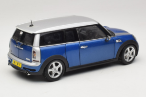 Mini Cooper S Clubman R55 ブルー & シルバー Kyosho 1:18 80430421048 メタル - 画像 3/8