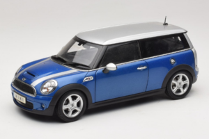 Mini Cooper S Clubman R55 ブルー & シルバー Kyosho 1:18 80430421048 メタル