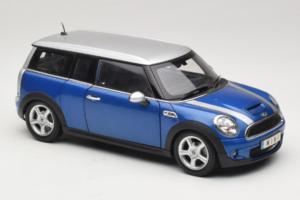 Mini Cooper S Clubman R55 ブルー & シルバー Kyosho 1:18 80430421048 メタル - 画像 6/8
