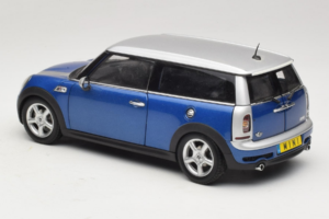 Mini Cooper S Clubman R55 ブルー & シルバー Kyosho 1:18 80430421048 メタル - 画像 7/8