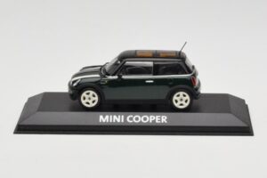 Mini Cooper S R53 グリーン ストライプ Minichamps 1:43 MINI006 メタル