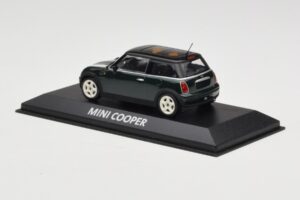 Mini Cooper S R53 グリーン ストライプ Minichamps 1:43 MINI006 メタル - 画像 3/4