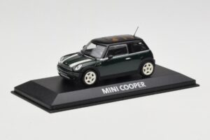 Mini Cooper S R53 グリーン ストライプ Minichamps 1:43 MINI006 メタル - 画像 4/4