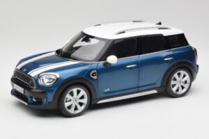 Mini Countryman F60 Island ブルー & ホワイト Kyosho 1:18 80432447940 メタル
