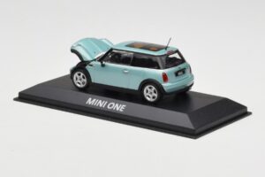 Mini One R50 ライトグリーン ライトグリーンルーフ Minichamps 1:43 MINI003 メタル - 画像 3/4