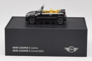 Mini Cooper S R57 カブリオレ ブラック Minichamps 1:43 80422148818 メタル