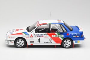 Mitsubishi Galant VR-4 #4 A. Vatanen RAC Rally 1990 IXO 1:18 18RMC192B メタル - 画像 3/6