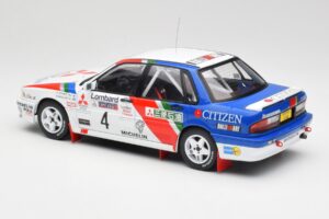 Mitsubishi Galant VR-4 #4 A. Vatanen RAC Rally 1990 IXO 1:18 18RMC192B メタル - 画像 5/6