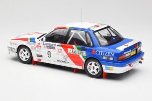 Mitsubishi Galant VR-4 #9 K. Eriksson / S. Parmander RAC Rally 1990 IXO 1:18 18RMC192A メタル - 画像 5/6