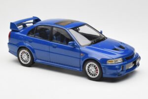 Mitsubishi Lancer EVO VI ブルー RHD AUTOart 1:18 77151 メタル - 画像 6/8