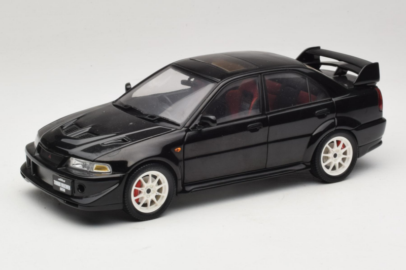 Mitsubishi Lancer Evo VI Tommi Makinen Edition ブラック AUTOart 1:18 77158 メタル
