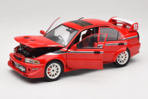 Mitsubishi Lancer Evo VI Tommi Makinen Edition レッド AUTOart 1:18 77156 メタル - 画像 2/8