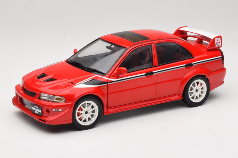 Mitsubishi Lancer Evo VI Tommi Makinen Edition レッド AUTOart 1:18 Mitsubishi Lancer Evo VI Tommi Makinen Edition レッド AUTOart 1:18 77156 メタル