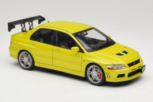 Mitsubishi Lancer Evo VII Mustard Yellow AUTOart 1:18 77166 メタル - 画像 6/8