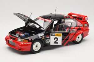 Mitsubishi Lancer Evolution VI #2 Y. Kataoka / S. Hayashi Winner Rally Canberra 1999 AUTOart 1:18 89942 メタル - 画像 2/8