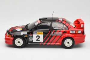 Mitsubishi Lancer Evolution VI #2 Y. Kataoka / S. Hayashi Winner Rally Canberra 1999 AUTOart 1:18 89942 メタル - 画像 4/8