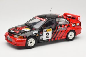Mitsubishi Lancer Evolution VI #2 Y. Kataoka / S. Hayashi Winner Rally Canberra 1999 AUTOart 1:18 89942 メタル