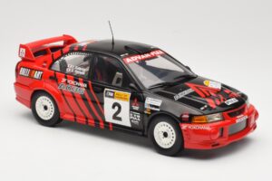 Mitsubishi Lancer Evolution VI #2 Y. Kataoka / S. Hayashi Winner Rally Canberra 1999 AUTOart 1:18 89942 メタル - 画像 6/8