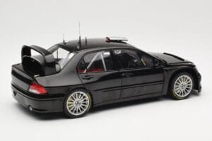 Mitsubishi Lancer Evolution WRC Plain Body ブラック AUTOart 1:18 80528 メタル - 画像 3/8