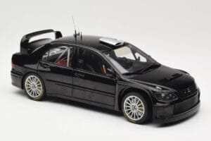 Mitsubishi Lancer Evolution WRC Plain Body ブラック AUTOart 1:18 80528 メタル - 画像 6/8