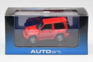 Mitsubishi Pajero Evo レッド AUTOart 1:43 57203 メタル - 画像 4/4