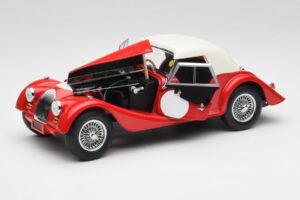 Morgan 4/4 Plus Competition Hardtop レッド Kyosho 1:18 08114R メタル - 画像 2/8