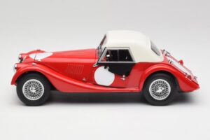 Morgan 4/4 Plus Competition Hardtop レッド Kyosho 1:18 08114R メタル - 画像 4/8